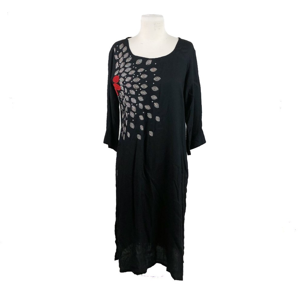 Varanga XL Tunic Long Black Modest Wear New